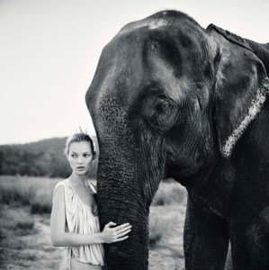 Kate Moss, Nepal, for British Vogue, March 1994