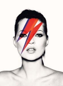 Kate 'Aladdin Sane', for British Vogue, May 2003