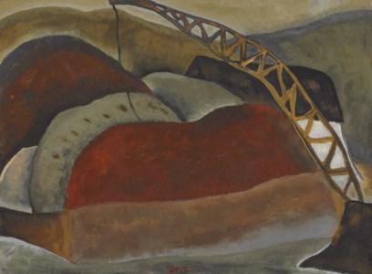 Arthur Garfield Dove, Cinder Barge and Derrick