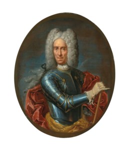 Portrait of Johann Matthias von der Schulenburg (1661-1747), half-length, in armour