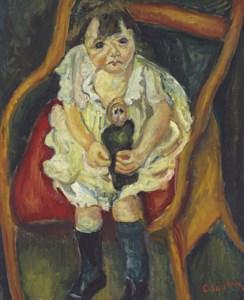 Chaim Soutine, La petite fille à la poupée