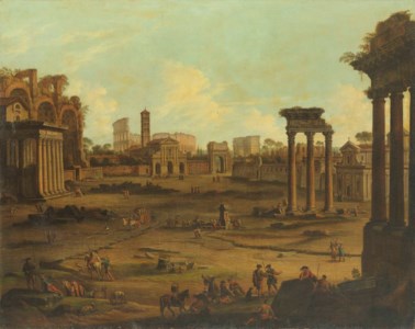 The Campo Vaccino, Rome