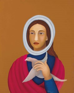 Untitled (Lady with Dove)