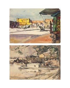 Untitled (Corner Shop: Riverscape)