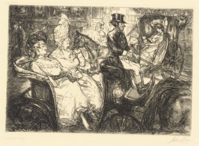 Fifth Avenue Critics, from New York City Life (Morse 128)