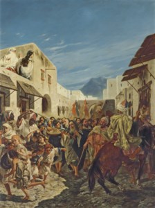 FRENCH, Musiciens juifs dans les rues de Tétuan