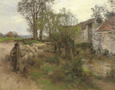Sortie du troupeau du rue Chailly