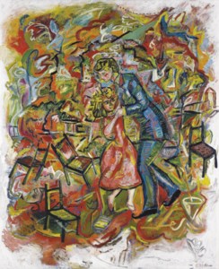 Dance of the chairs with flies