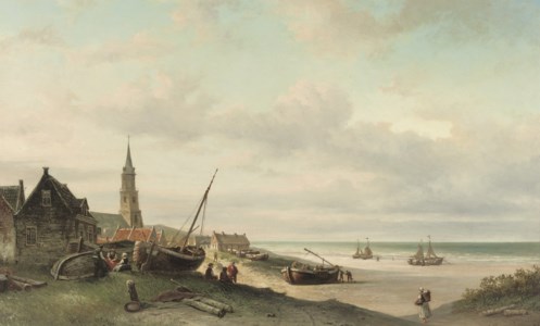 Daily life in Scheveningen