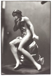 Seated anatomical model, 1991-92