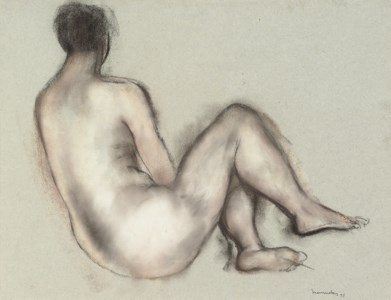 Seated nude