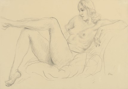 Reclining nude