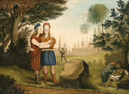 Jonathan and David at the Stone Ezel, 1847