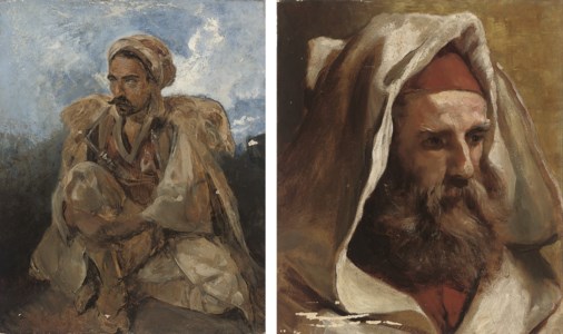 A seated worrier