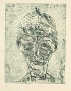 Das Gesicht - Neun Radierungen, Euphorion Verlag, Berlin, 1924 (Eckhardt 155-163; Rifkind 845; Hoh 1041-1049; Schick & Müller 38)
