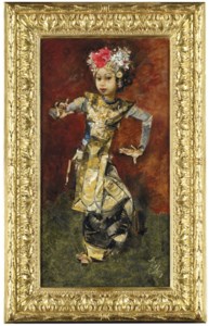 Legong dancer, Bali