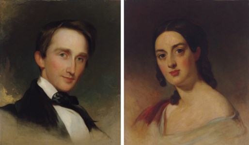 Mr. and Mrs. Montgomery Blair: A Pair of Portraits