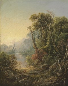 Autumn River Landscape