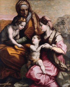 The Madonna and Child, Saint Elisabeth and the Infant Saint John the Baptist