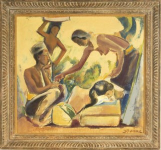 Four Balinese women