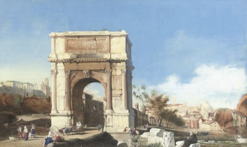 The Arch of Titus, Via Sacra, Rome