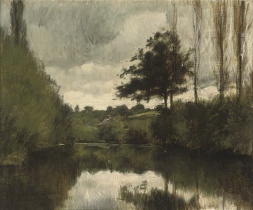 Paysage à la rivière