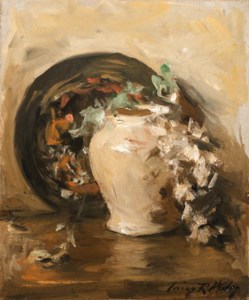 Still Life with Vase and Plate