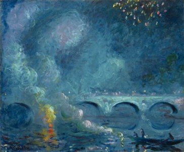 Fireworks, Vernon Bridge