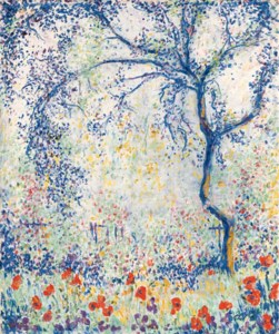 Plum Tree in the Artist's Garden