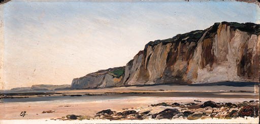 A Coastal Landscape, a sketch