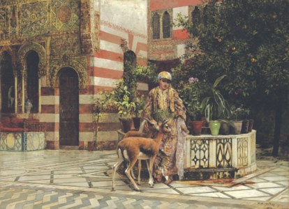 Edwin Lord Weeks, In the courtyard