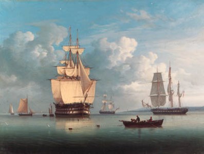 A Squadron at Anchor
