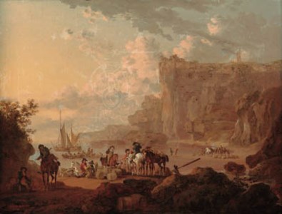 Les Contrebandiers , Flamborough Head, Yorkshire