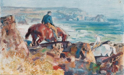 Riding to the Shore, St. Brelades, Jersey