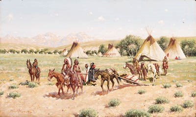 Start for the Buffalo Country