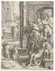 The Poet Virgil Suspended in a Basket