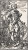 Young Man Standing in Fluttering Dress