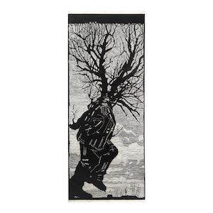 William Kentridge (born 1955); Walking Man;