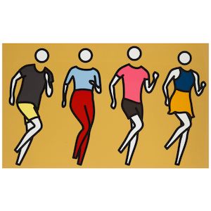 Julian Opie (born 1958); Dance 3, from Dance Synced;