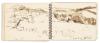Five traveling sketchbooks