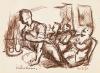 and A Meeting of the Artists Union, (Pair)