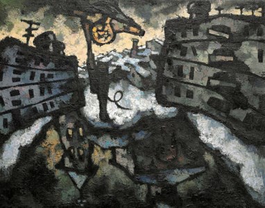 New houses (Churches in the water)