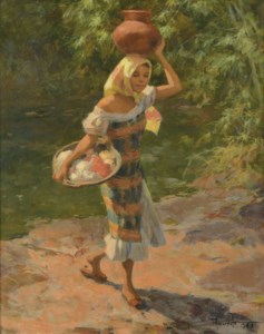 Girl with Jar
