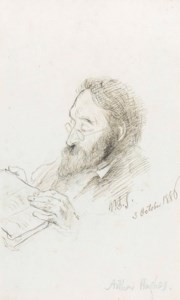Arthur Hughes reading