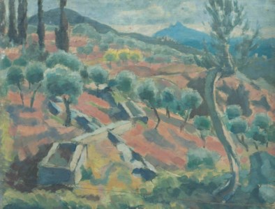 Mediterranean landscape