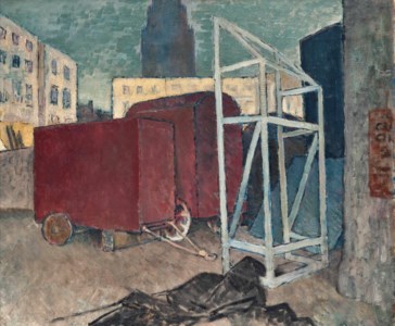 Square at Ostend, Evening