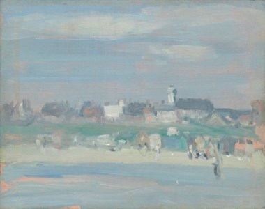 Étaples from the beach