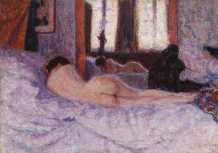 Reclining Nude before a Mirror II