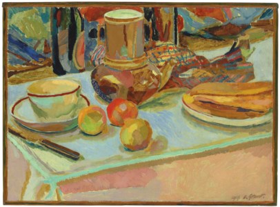 Still life with Fruit and Coffee-pot
