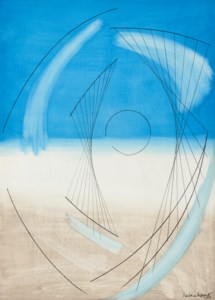 Atlantic Form, Blue